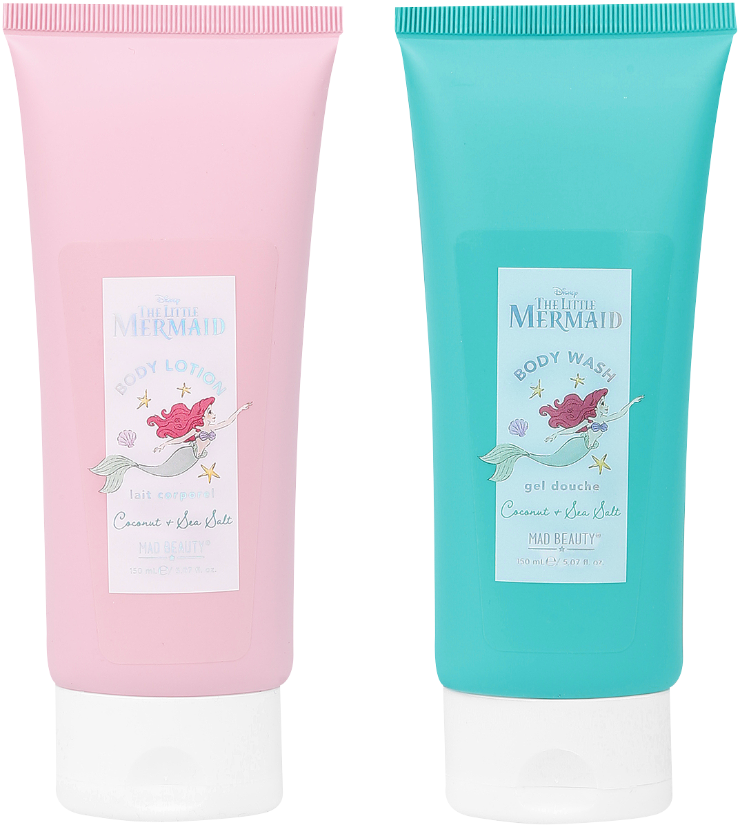 Arielle, die Meerjungfrau Mad Beauty - Körperpflege-Set mit Duschgel & Bodylotion Pflegeset multicolor