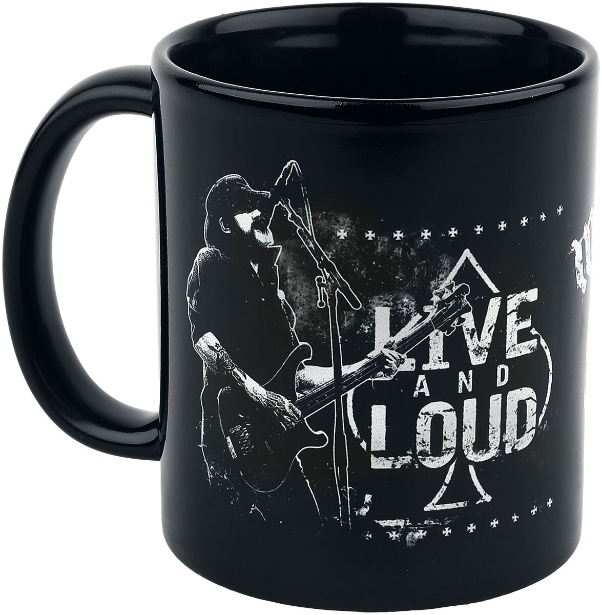 Motörhead Hammersmith Poster Tasse schwarz