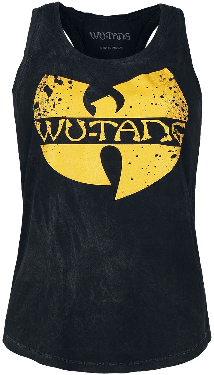 Wu-Tang Clan Top - S bis 3XL - für Damen - Größe XL - dunkelgrau  - Lizenziertes Merchandise!