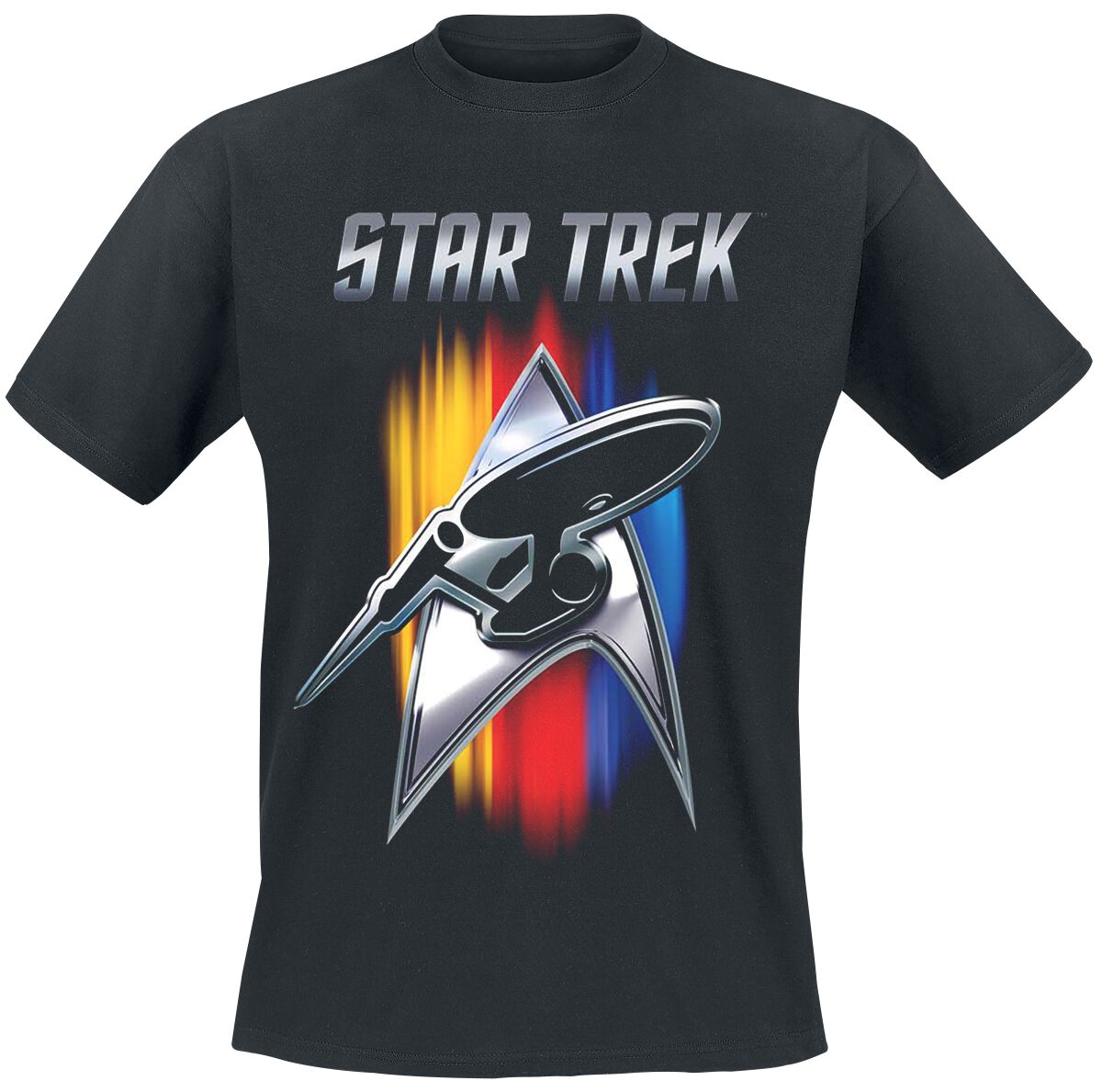 Star Trek Shining T-Shirt black