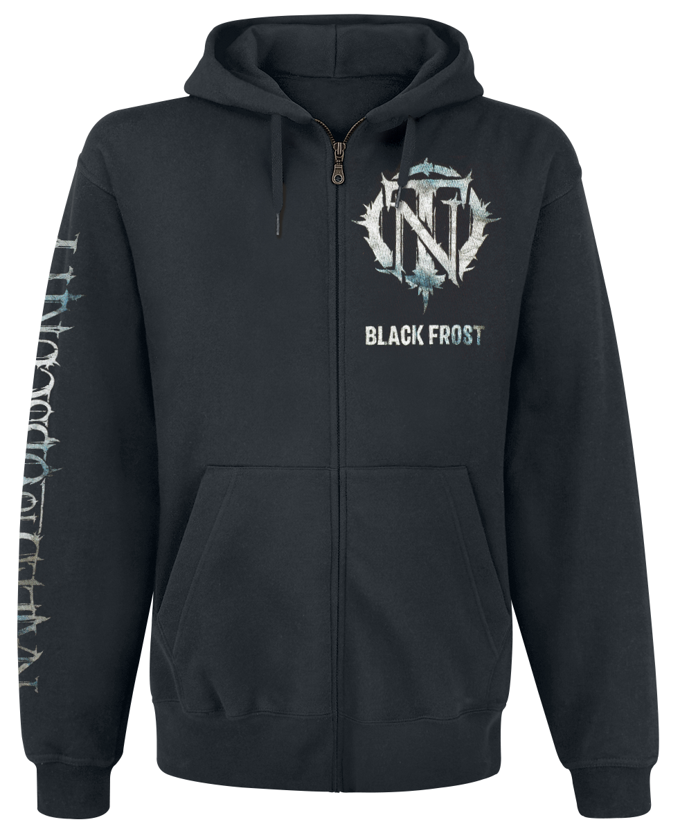 Nailed To Obscurity - Black Frost - Hooded zip - black image