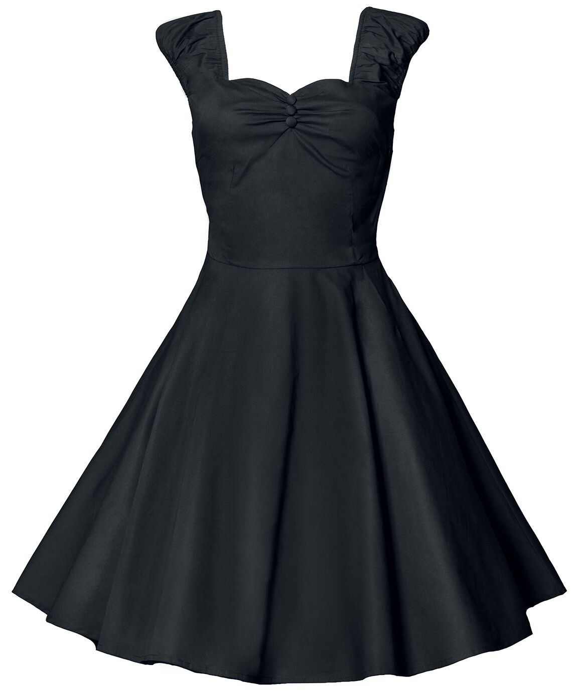 Levně Belsira Vintage Kleid Šaty černá