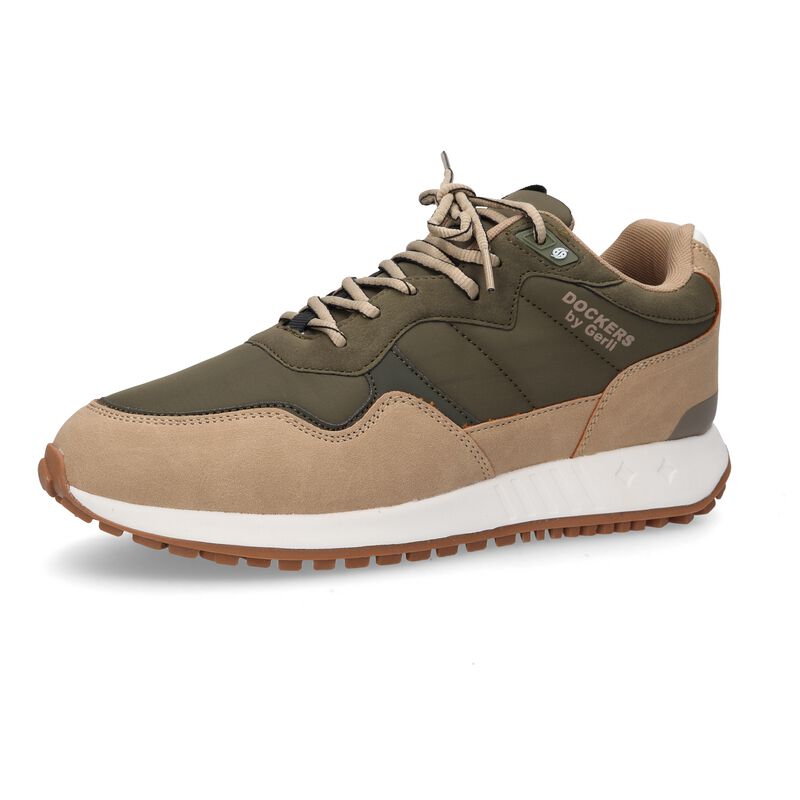 Baskets  de Dockers by Gerli - Baskets Soft - Kaki - EU41 à EU47 - pour Homme - kaki