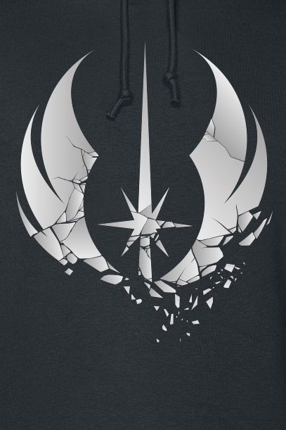 Star Wars Obi-Wan - Jedi Order Fractured Kapuzenpullover schwarz