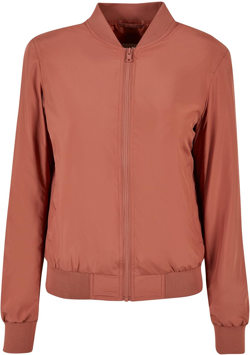 Levně Urban Classics Ladies Light Bomber Jacket Dámská bunda červená