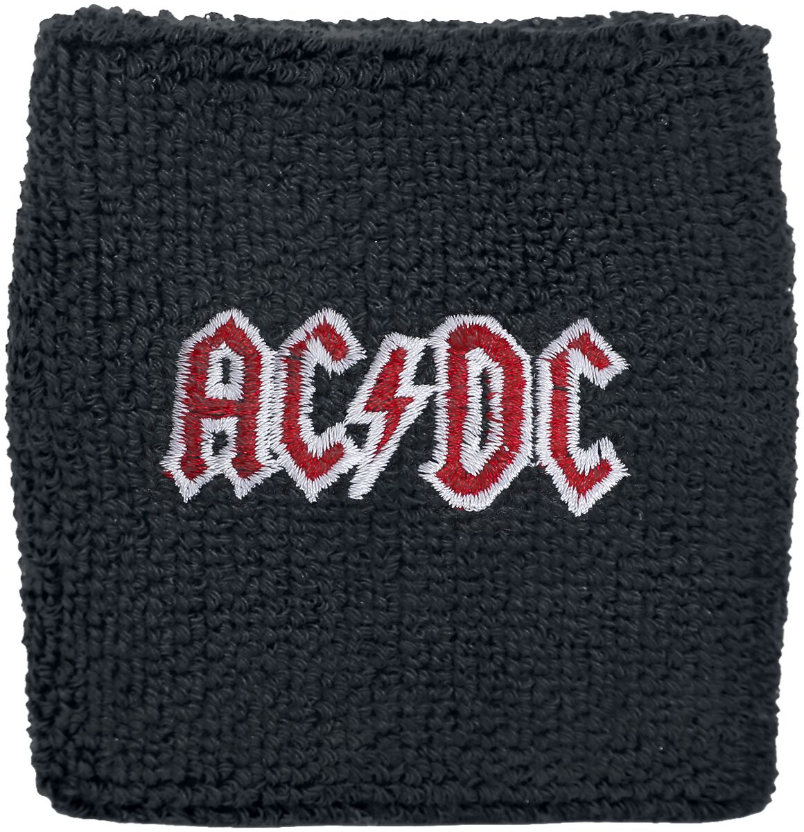 Levně AC/DC Logo - Wristband Potítko černá
