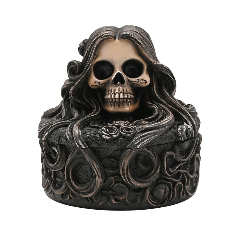 Mystic Legends - Gothic Bewaardoos - Female Skeleton - Trinket Box - voor Geen - meerkleurig