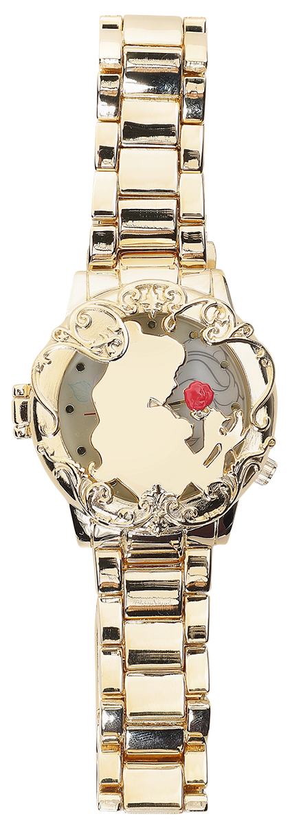 Die Schöne und das Biest Golden Belle Armbanduhren goldfarben