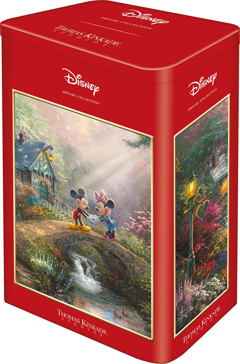 Mickey Mouse Thomas Kinkade Studios - Mickey & Minnie Puzzle multicolor