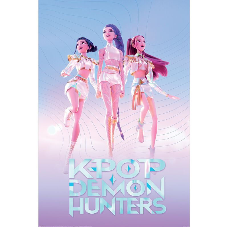 5063457071837 - Huntrix Poster multicolor