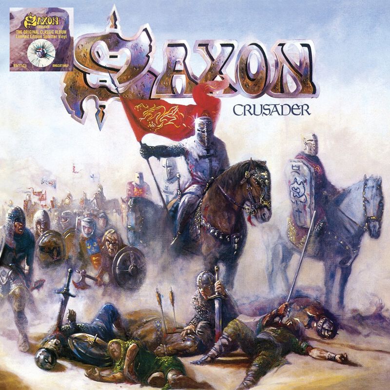Band Merch Saxon Crusader | Saxon LP