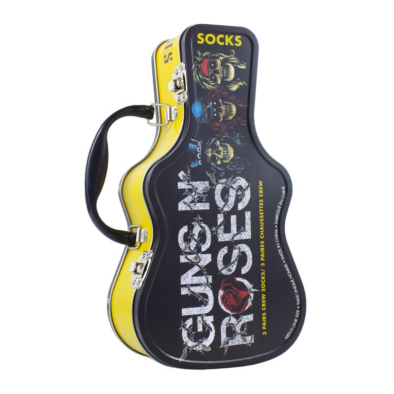 Calcetines  de Guns N' Roses - Guitar TinBox - Hombre - multicolor
