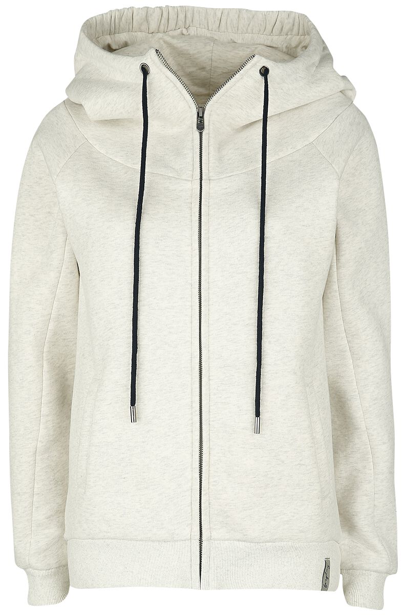 Forplay Lucy Hooded sweater mottled grey