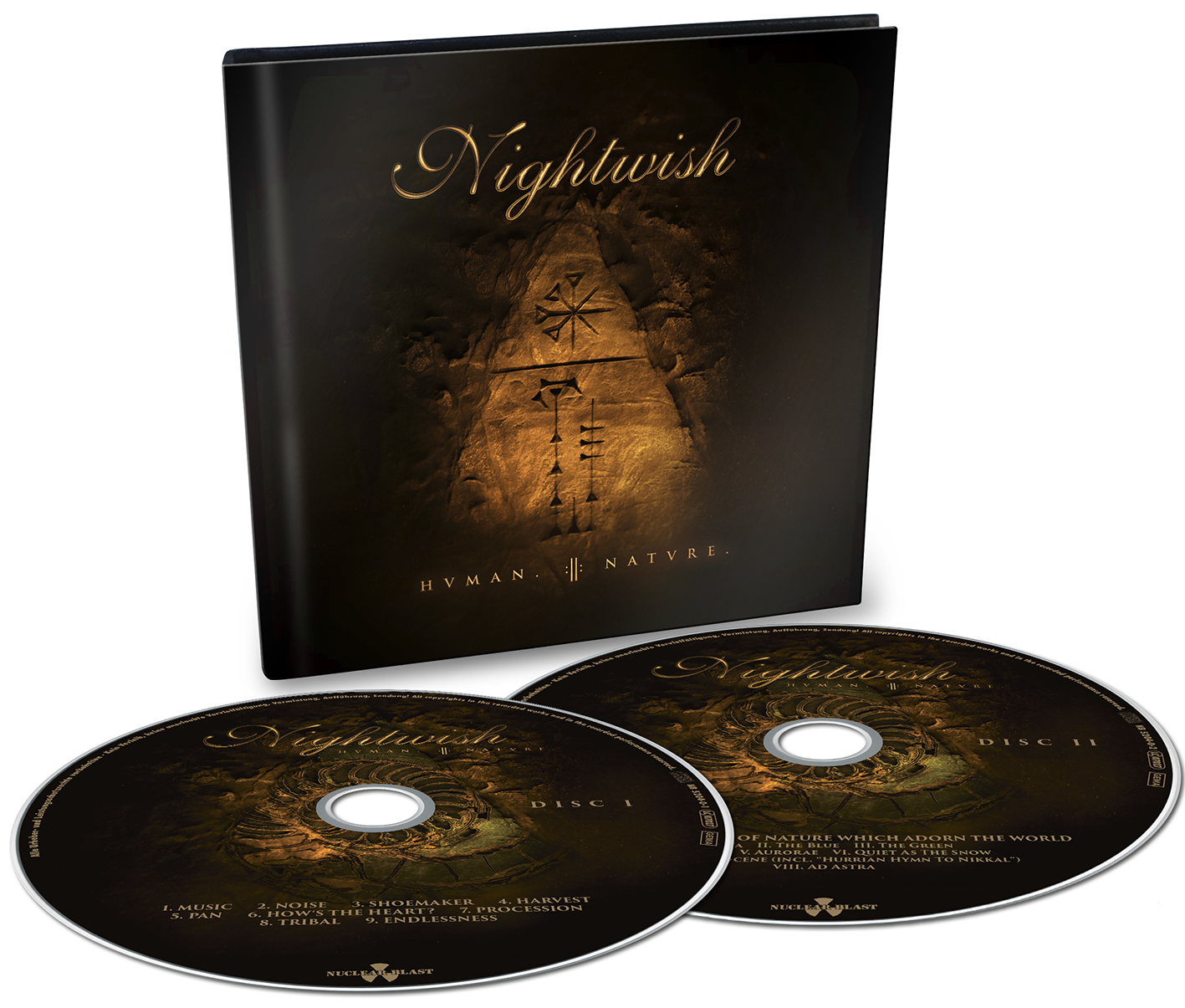 CD  z Nightwish - Human. :II: Nature. - Brak -