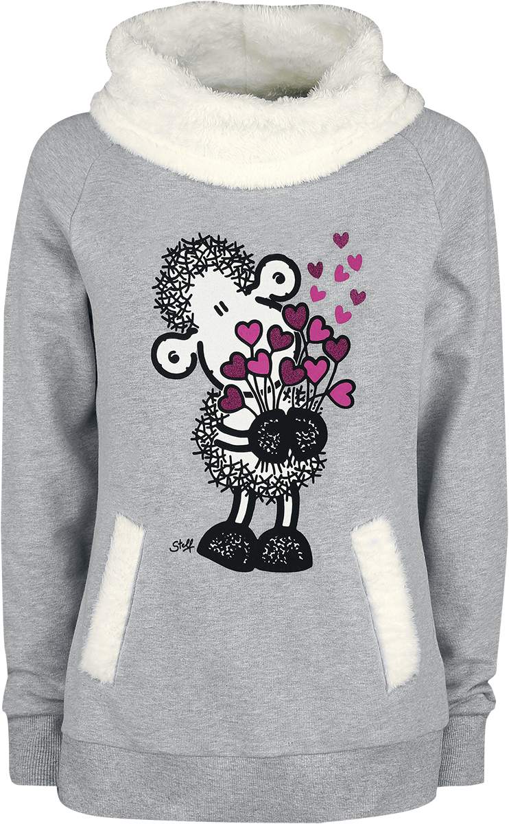 sheepworld - Bunch of Flowers - Sweatshirt - mottled grey image