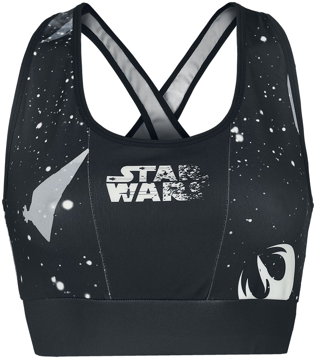 Image of Bustier di Star Wars - Training with the stars - S a 3XL - Donna - nero