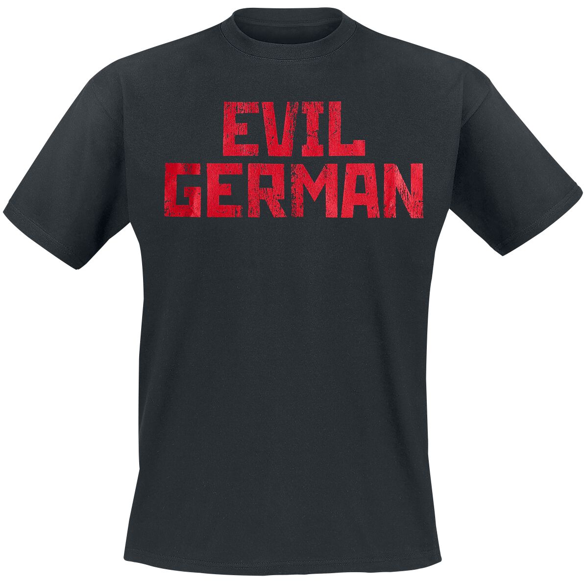 Rammstein T-Shirt - Evil German - 3XL bis 5XL - für Männer - Größe 4XL - schwarz  - Lizenziertes Merchandise!