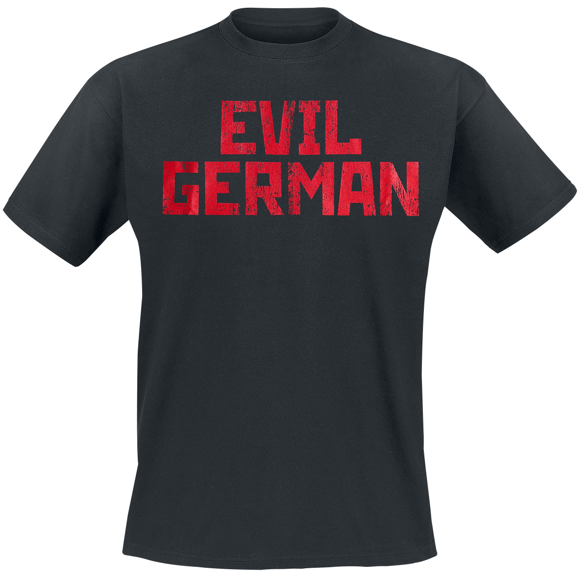 Rammstein  T-Shirt - Evil German - for Men - black