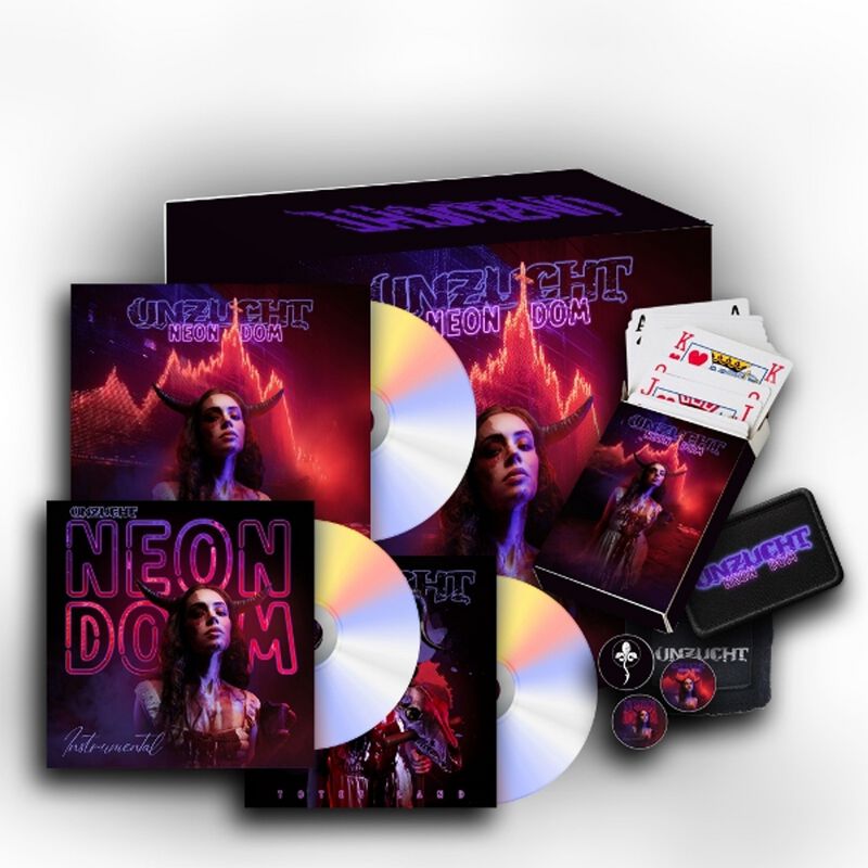 Neon Dom von Unzucht - 3-CD (Boxset, Limited Edition)