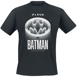 Batman - White Logo, The Flash, T-Shirt