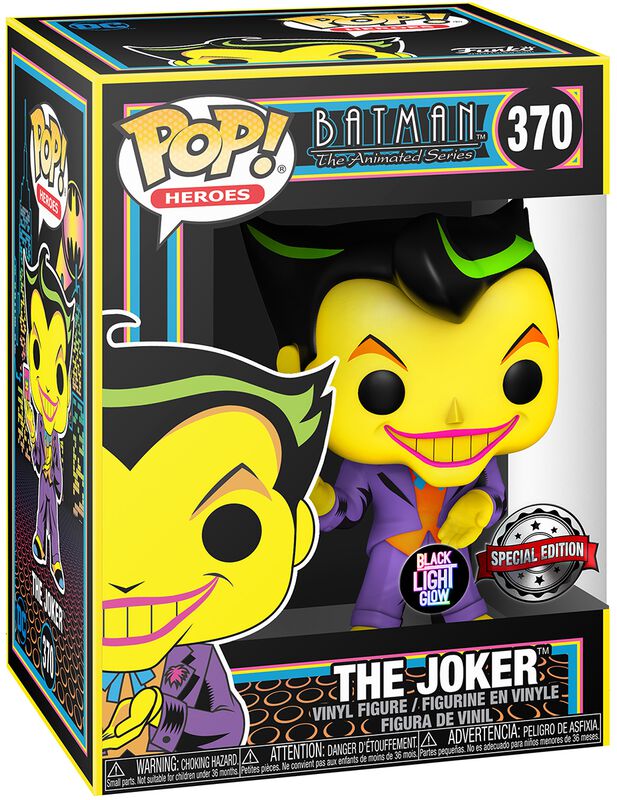 Joker (Blacklight) Vinyl Figur 370