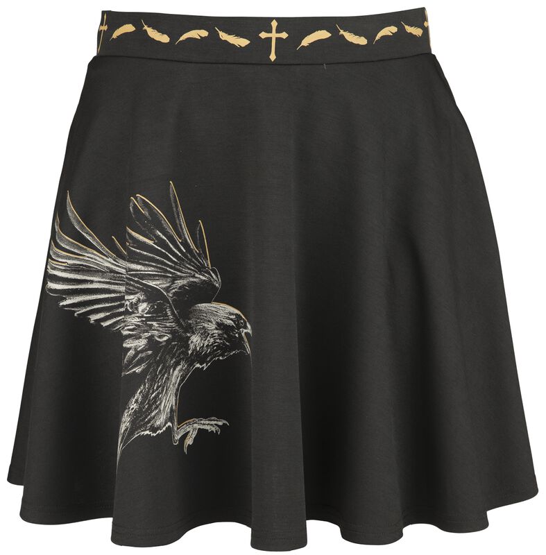 Gothicana X The Crow Skirt