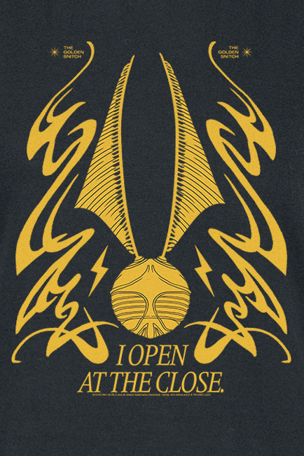 Harry Potter I Open At The Close T-Shirt schwarz