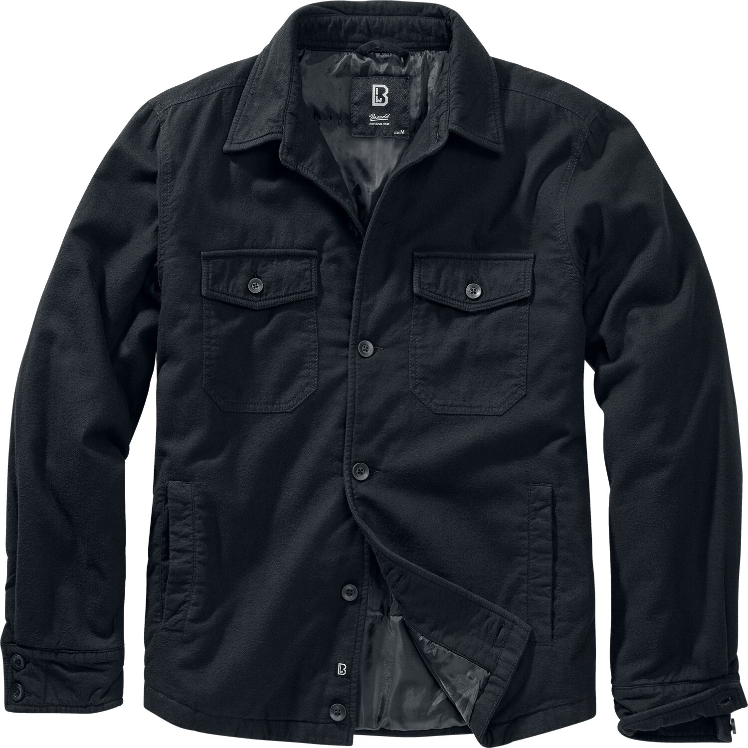 Brandit Lumberjacket Between-seasons Jacket black