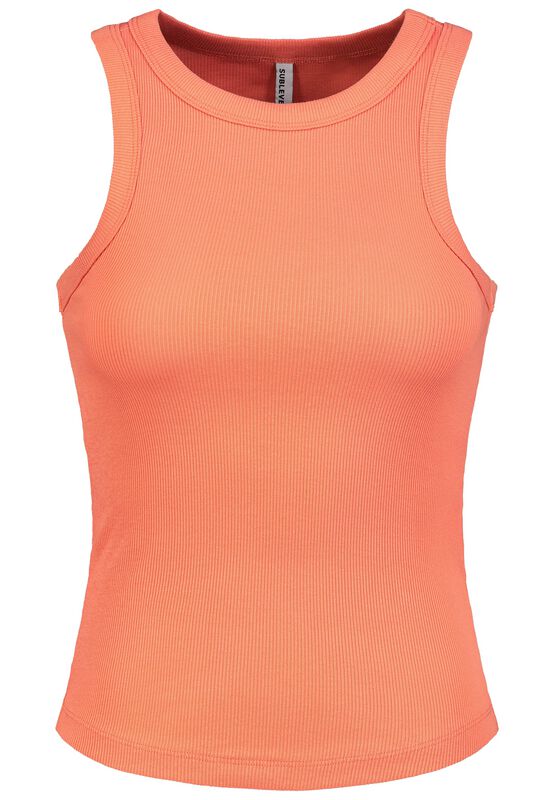 Sublevel RIB TANK TOP Top orange in L