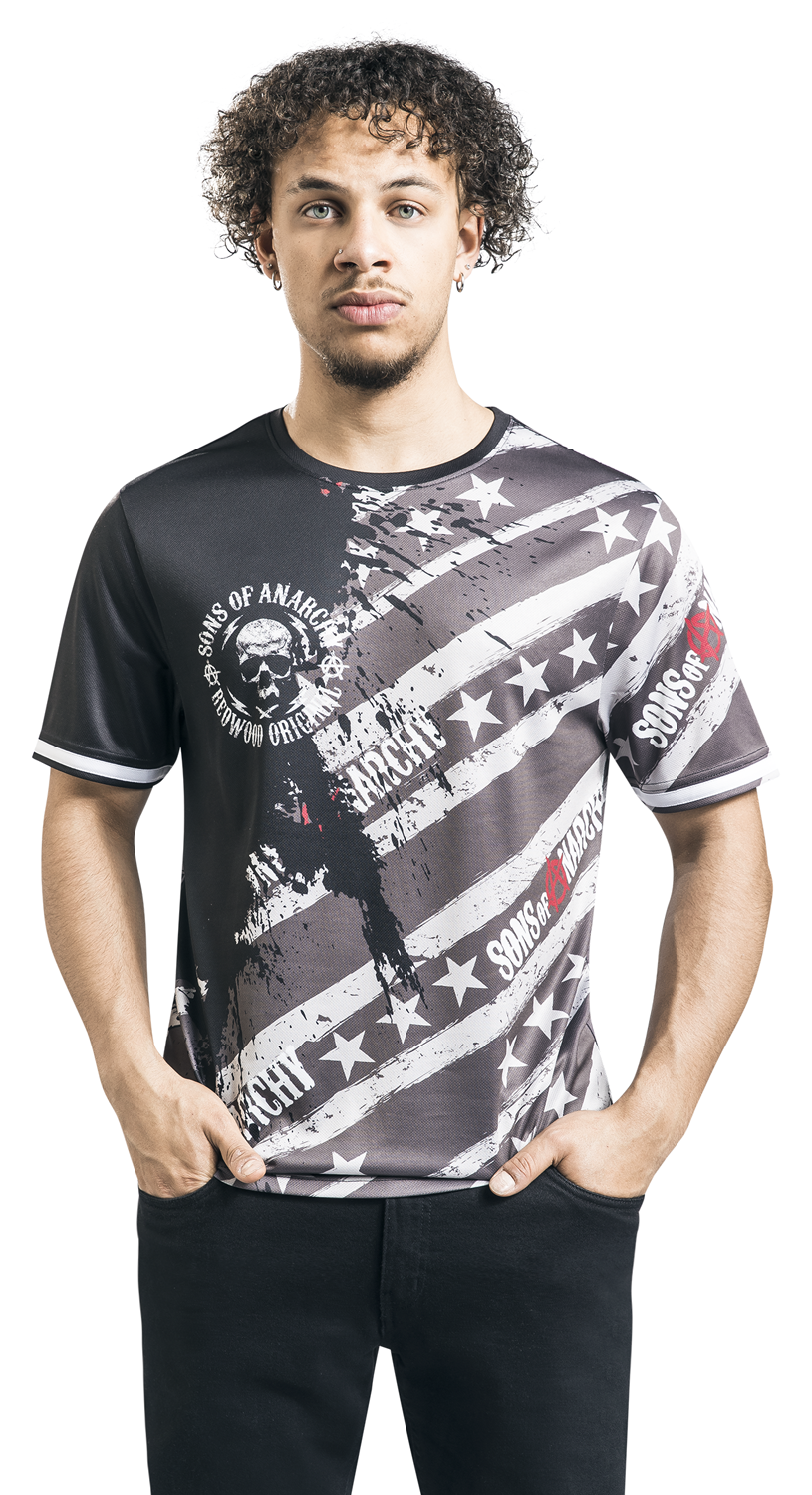 Sons Of Anarchy Fear The Reaper T-Shirt multicolor - 20.01% Rabatt