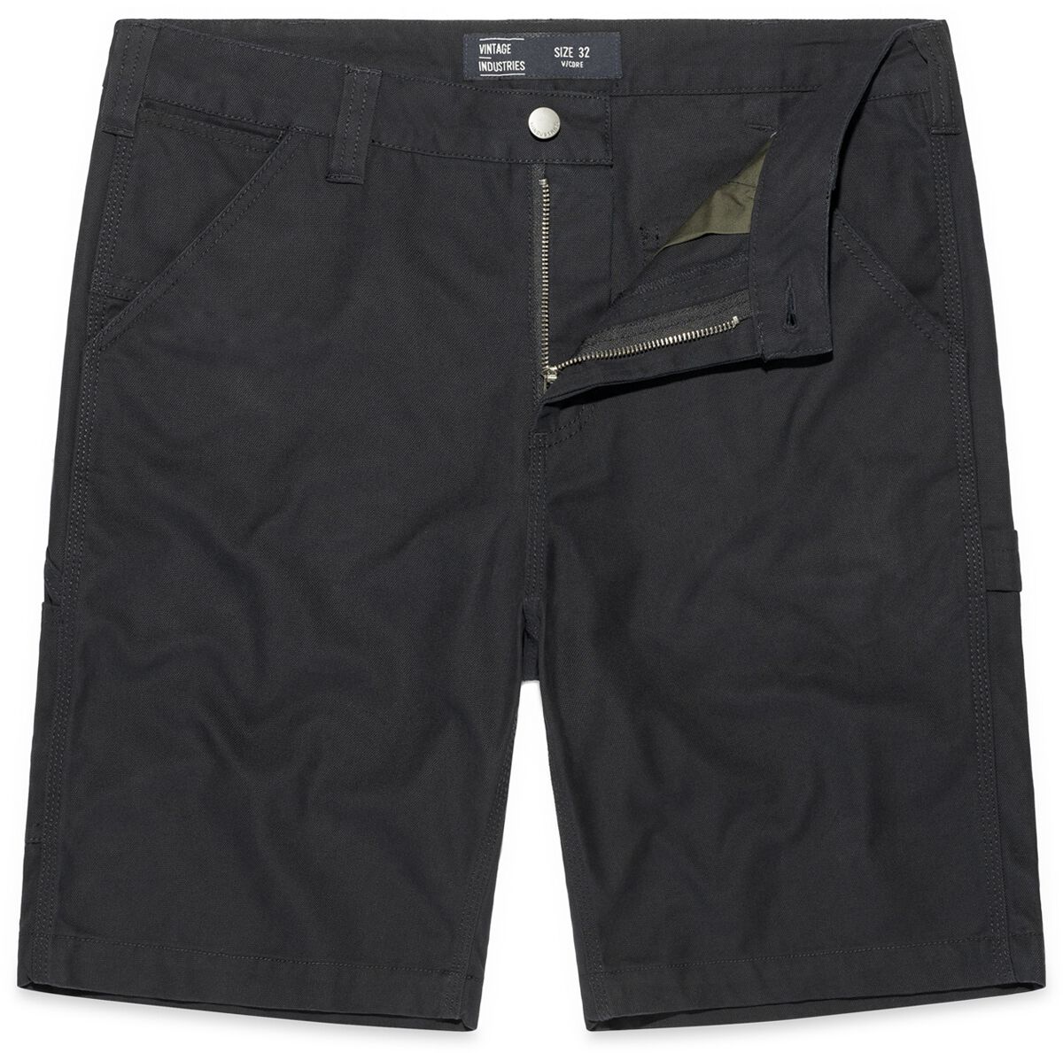 Vintage Industries Short - Dayton Shorts - 32 bis 38 - für Männer - Größe 32 - schwarz