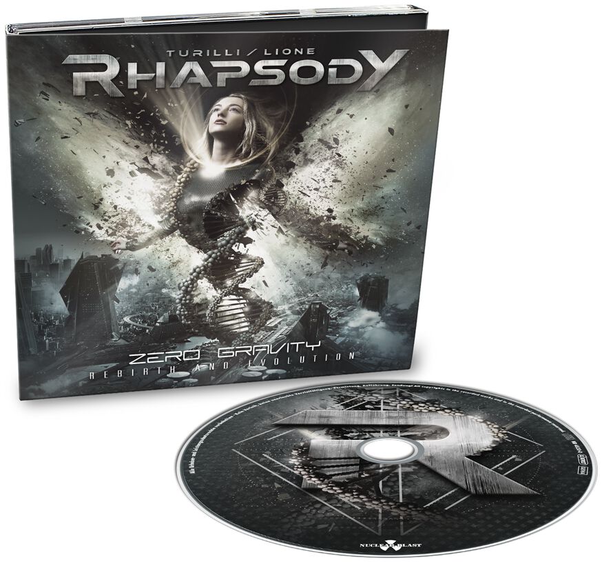 Rhapsody, Turilli /Lione Zero gravity (Rebirth and evolution) CD multicolor Rhapsody, Turilli /Lione Zero gravity (Rebirth and evolution) CD multicolor