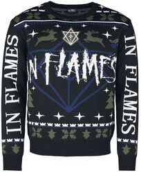 Holiday Sweater 2022, In Flames, Weihnachtspullover