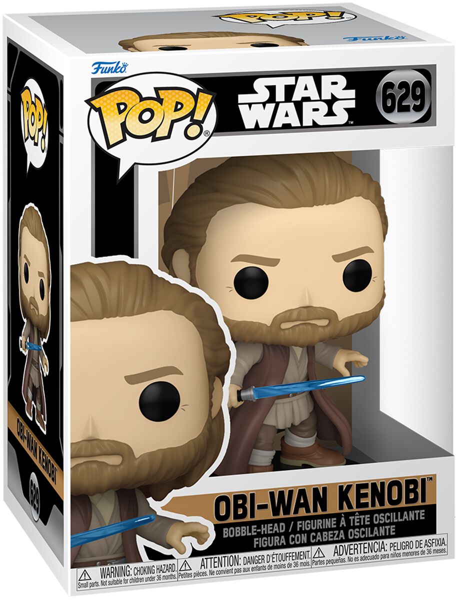 Levně Star Wars Vinylová figurka č.629 Obi-Wan - Obi-Wan Kenobi Sberatelská postava vícebarevný