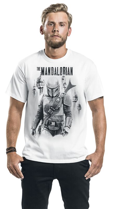 Große Größen Männer The Mandalorian | Star Wars T-Shirt