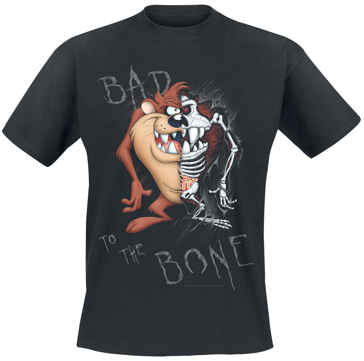 Levně Looney Tunes Tasmanian Devil - Bad To The Bone Tričko černá