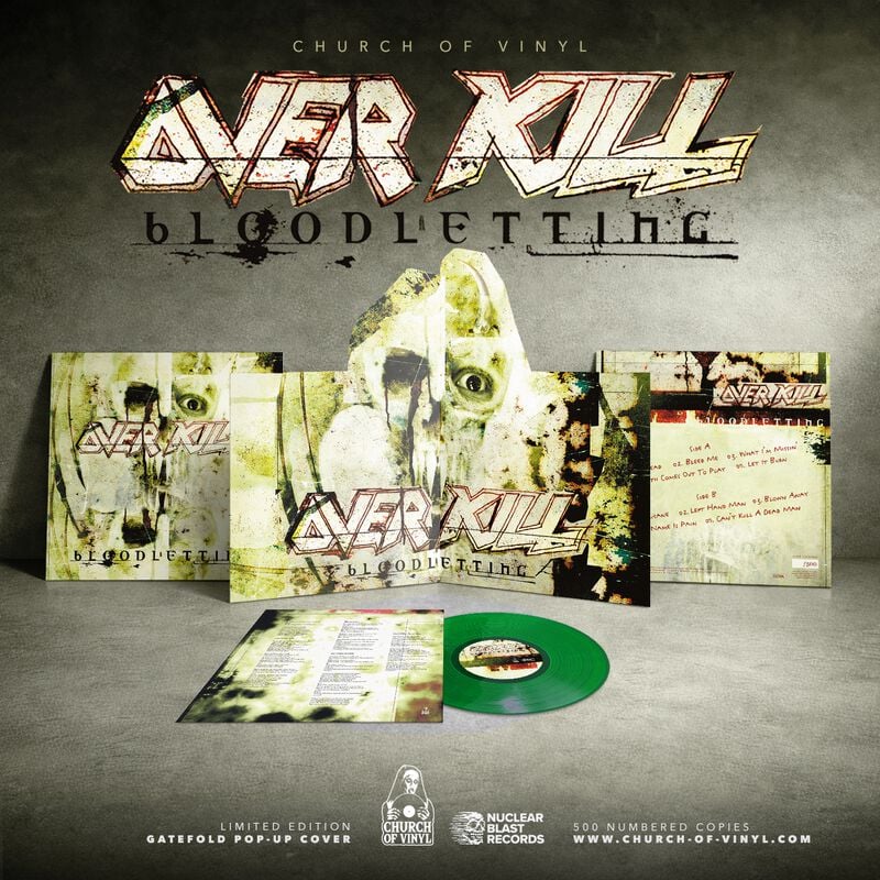 Bloodletting von Overkill - LP (Coloured, Limited Edition, Standard)
