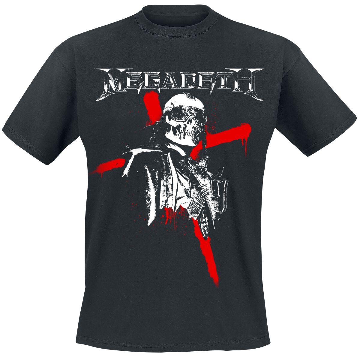 Megadeth Cross Vic T-Shirt schwarz