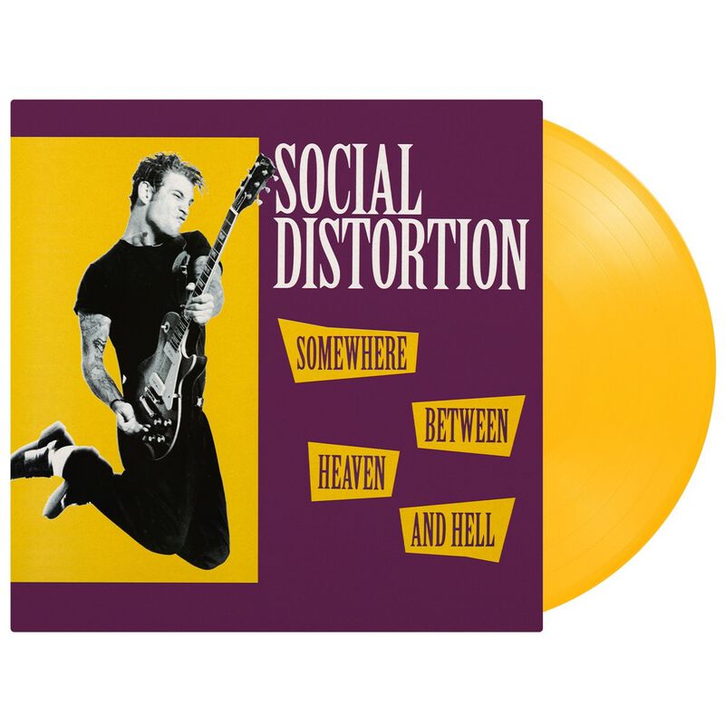 Social Distortion LP - Somewhere between heaven and hell - Ingen - Standard