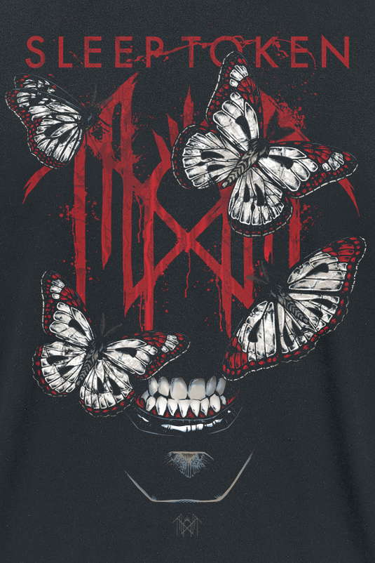 4068143383462 - Rhys Logo Face T-Shirt schwarz in XL