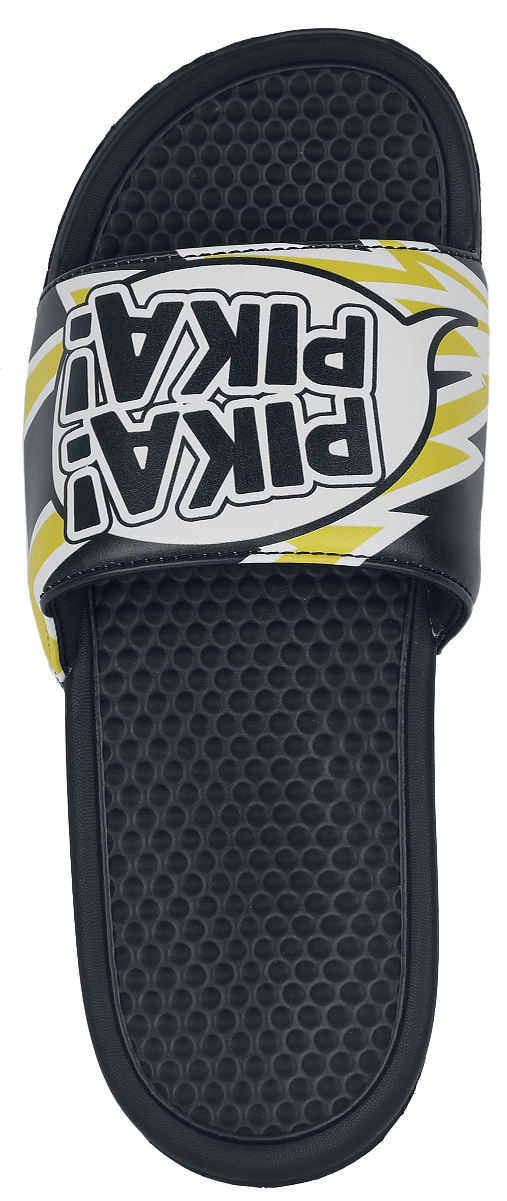 Pokémon Pikachu - Pika, Pika! Sandale schwarz