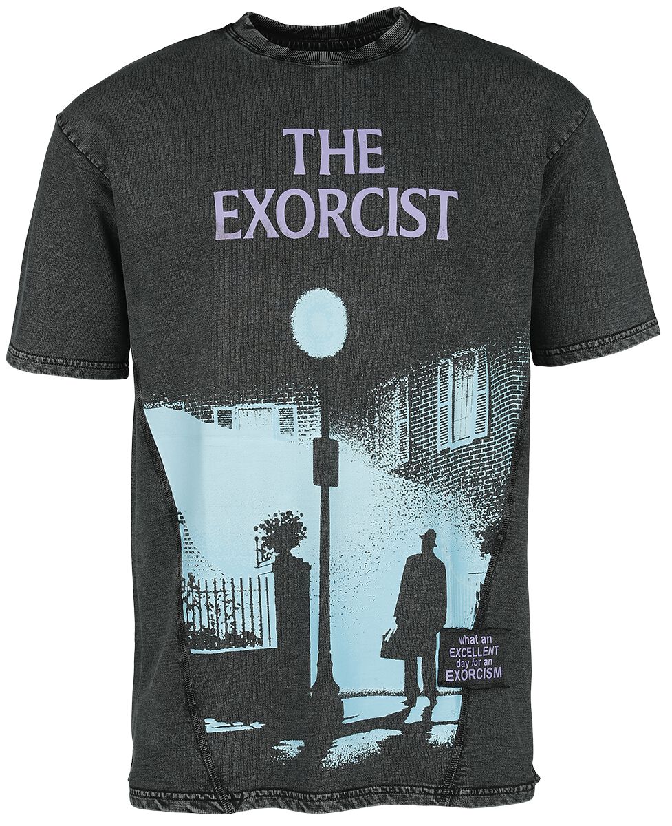 Levně The Exorcist The Excorcist Tričko tmavě šedá