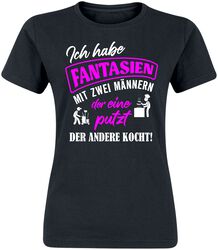 Fantasien mit 2 Männern, Familie & Freunde, T-Shirt