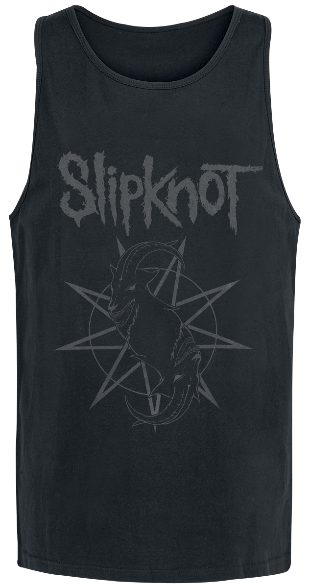 Slipknot - Goat Star Logo - Tank-Top - schwarz