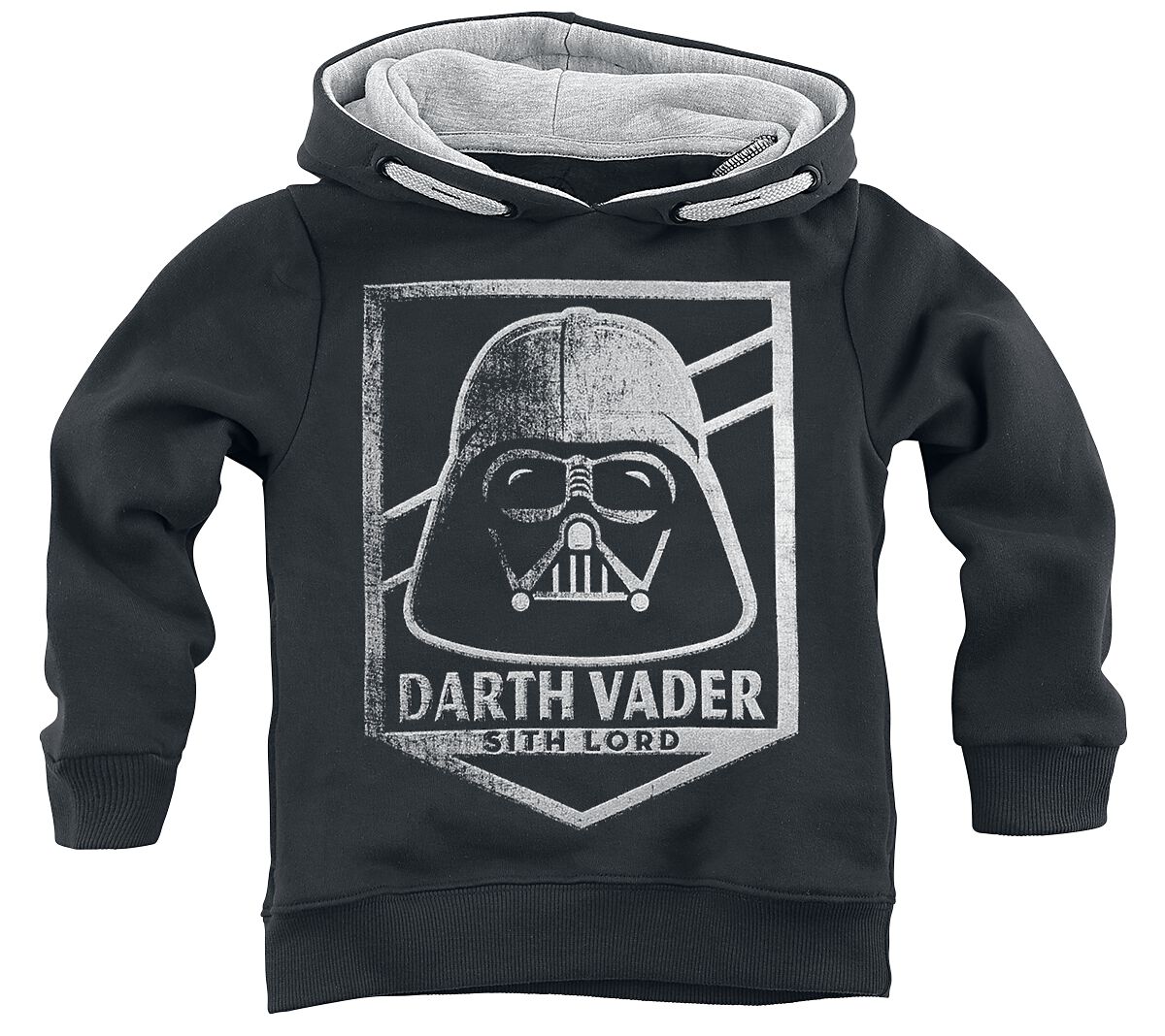 Star Wars Kapuzenpullover - Kids - Darth Vader - Sith Lord - 152 - Größe 152 - schwarz  - EMP exklusives Merchandise!