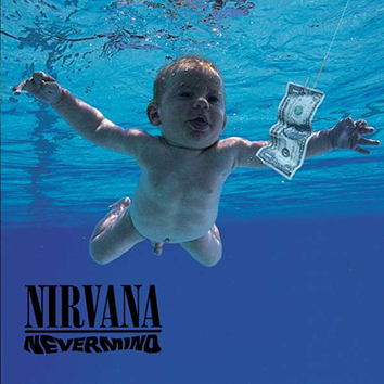 Nirvana Nevermind LP schwarz