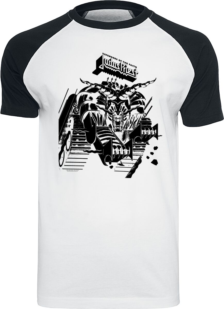 Judas Priest Defenders T-Shirt white black