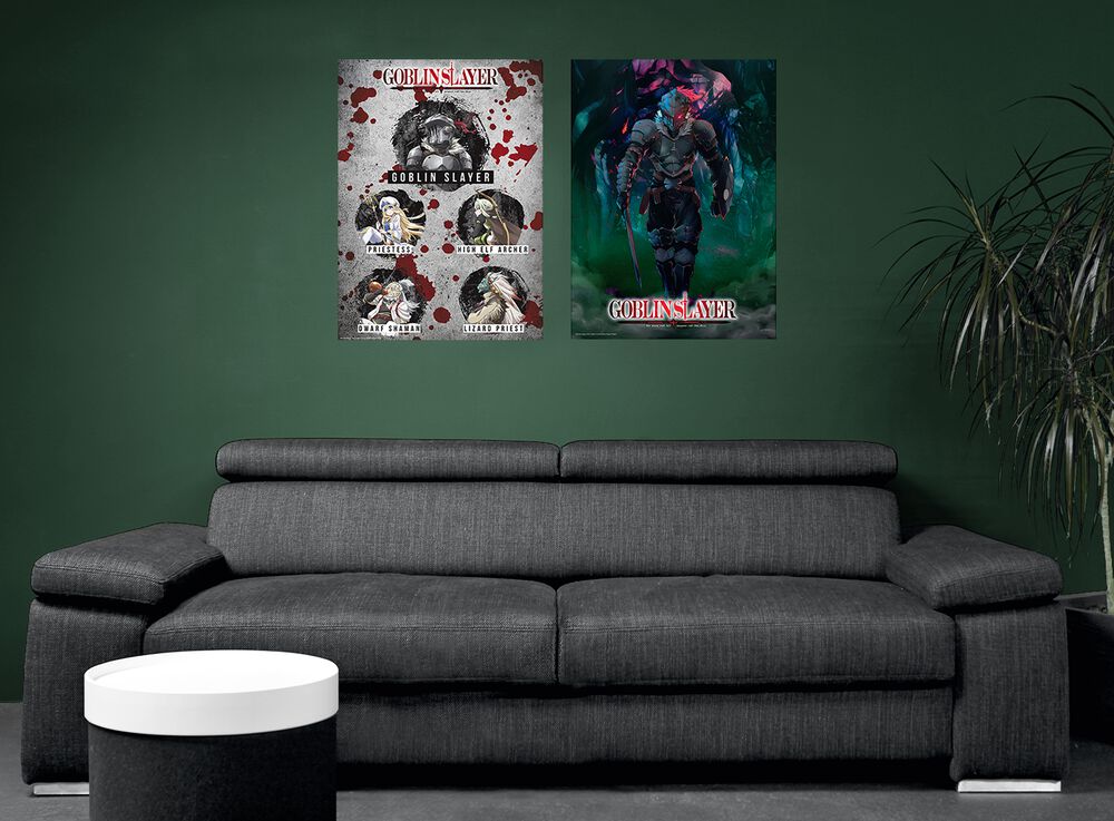 Filme & Serien Poster Poster 2er Set Chibi Design | Goblin Slayer Poster