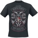 Biker Badge, Five Finger Death Punch, T-Shirt