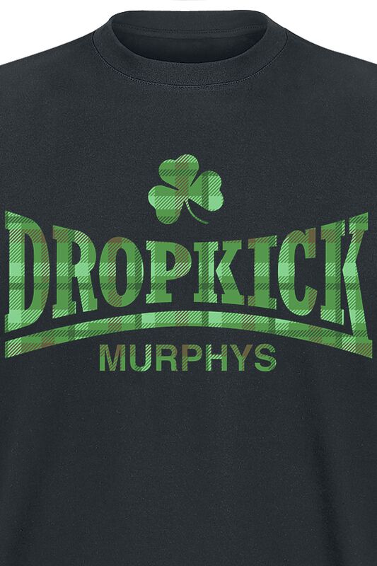 Band Merch Dropkick Murphys Fighter Plaid | Dropkick Murphys T-Shirt